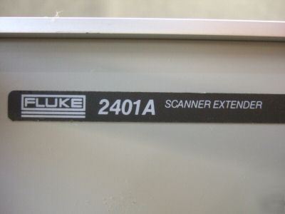 Fluke 2401A scanner extender