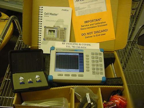 Anritsu mt-8212B cell master base station tester