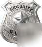 Police equipment supplies security guard badge #816