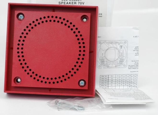 Siemens fire alarm speaker s-LP70 p/n 500-698801 
