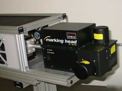 Synrad CO2 laser marking system / engraver, anodized