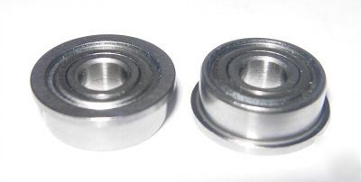 New FR3-zz flanged bearings, 3/16