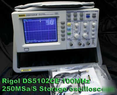 5102CE 100MHZ 250MS digital color storage oscilloscope 
