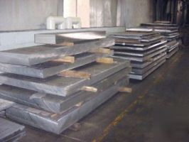Aluminum fortal plate 2.175 x 2 1/2 x 12 1/8 block bar 