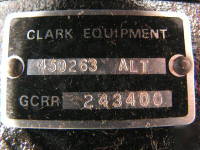 Clark forklift model C500 transmission pump 450262 