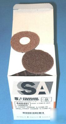 New standard abrasives 840481 surface cond. disc 20/lot
