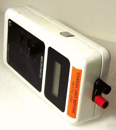 Micromite thermocouple thermometer calibration unit f/c
