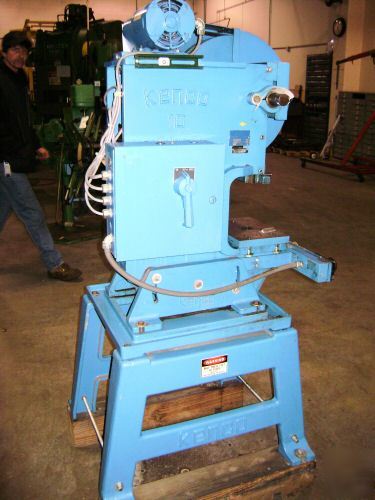 Kenco 10 ton obi punch press machine excellent 