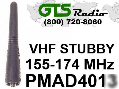 Motorola PMAD4013 vhf stubby antenna HT1550XLS HT1550