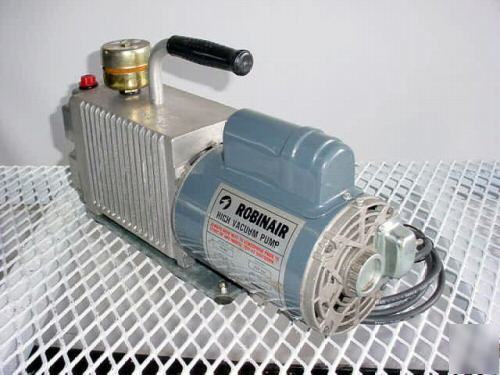 Robinair 3/5 cfm vacuum pump,for hvac,ovens,machinery 