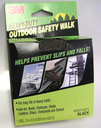 3M outdoor safety walk tape -2 in x 5.0 yd - heavy duty