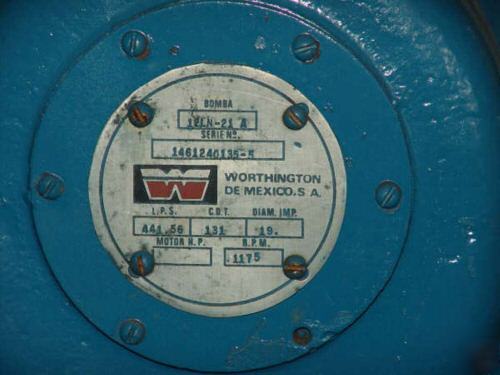 New worthington 12LN21,10LN22, 8LR13, 10LN18 pumps 
