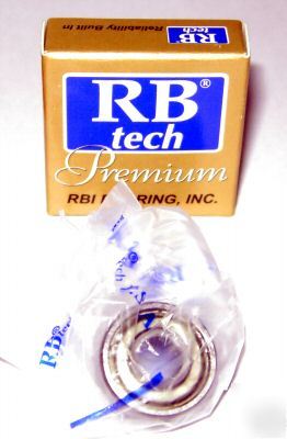 (10) 1602-1Z premium grade ball bearings, 1/4