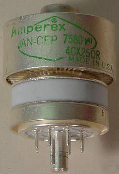 Amperex 7580W/4CX250R tetrode tube