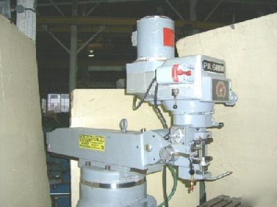 Pilgrim vertical milling machine no. smt-400VS (20279)