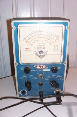 2 vintage eico 221 electronic voltmeter ohmmeter