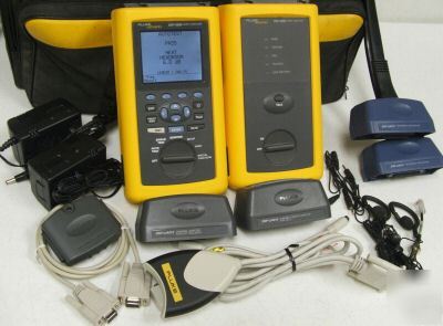 Fluke dsp-4300 digital cable analyzer CAT5E CAT6 test