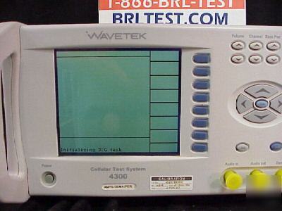 Wavetek willtek 4303 / 4300 cellular test set cdma pcs