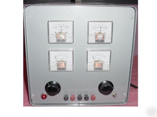 Dc power supply dual varible vintage from studio 
