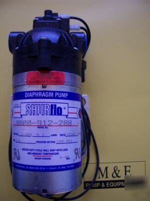 New shurflo diaphragm pump 8000-912-288 