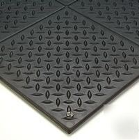 Wearwell modular diamond-plate esd mat