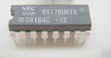 D4164C-15,dram memory,ic,nec,64K