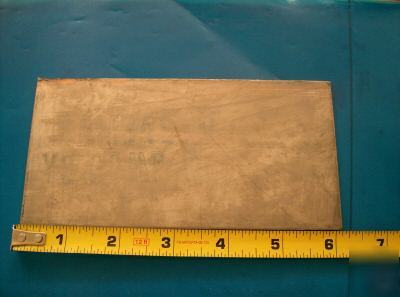 Titanium sheet plate ti-6AL-4V 0.075X6X3