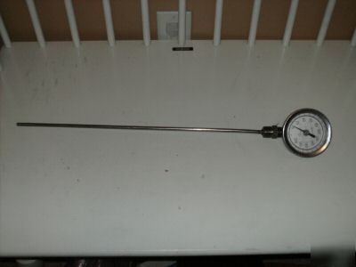 Weston 4313 bi-metallic dial thermometer w/ 17