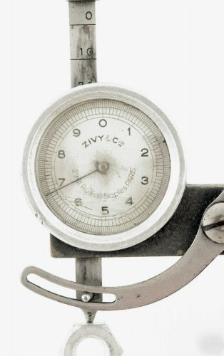 Thickness gauge zivy &cie paris antique