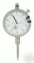 Precision dial indicator/ white face. accuracy to .001