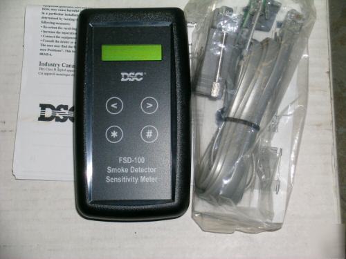 Dsc fsd-100 smoke detector sensitivity meter 