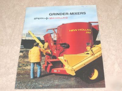 New sperry holland grinder -mixer brochure 353-55-58-59