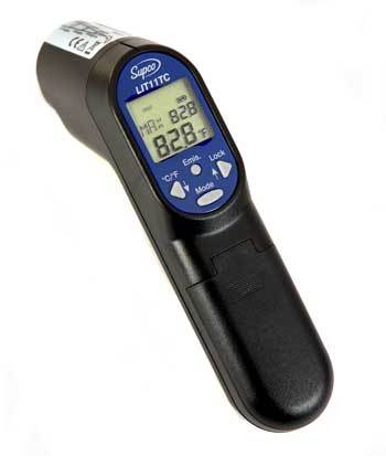  infrared laser & probe thermometer supco LIT11TC