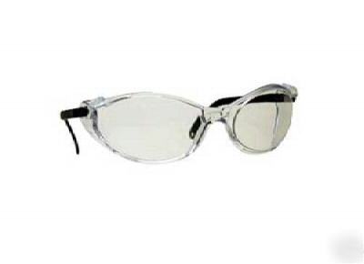 Uvex bandido black frame safety glasses eye protection