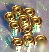 10 bearing shielded 2 x 6 x 2.5 mm vxb metric bearings