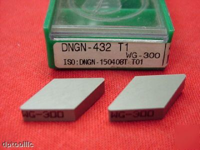5PC dngn 432 WG300 greenleaf reinforced ceramic insert