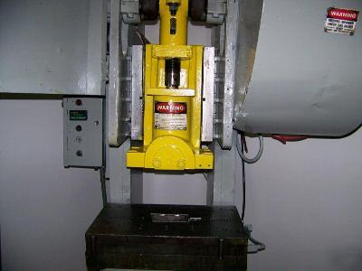 Heim model 55 single crank obi press with air clutch