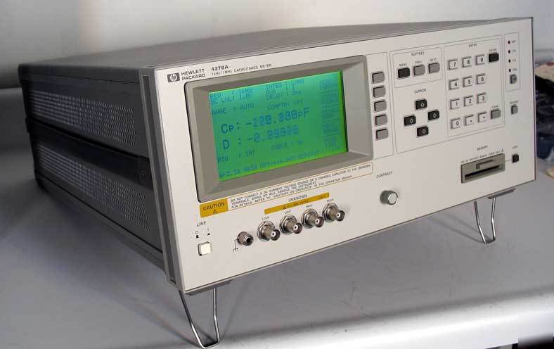 Hp/agilent 4278A capacitance meter 1KHZ - 1MHZ 