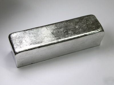 Indium metal ingot - 99.995% purity 544 grams