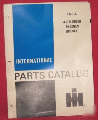  ihc 4 cylinder engines (diesel) parts catalog rev 13