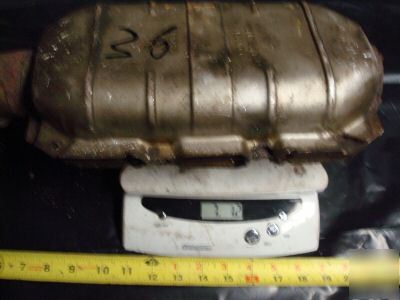 Scrap catalytic converter for recycle only, used #36