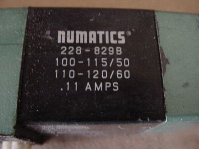 Numatics pneumatic valve 228-829B