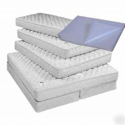 50 - clear 1.5 mil plastic poly king mattress bags