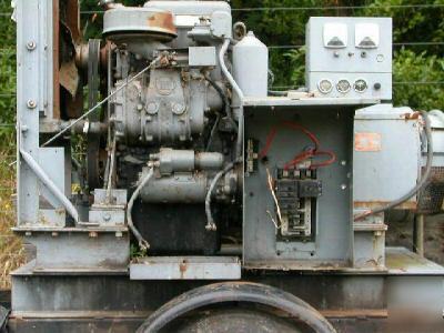 Generator diesel gm emerson delco detroit 12.5 kw 120 v