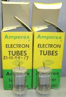 New 2 amperex 5894 tubes (tube)