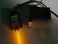 593NM 30MW cw dpss yellow laser module