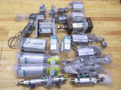 Ckd pneumatic cylinders ~27 pcs~