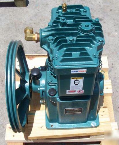 New curtis air compressor pump e-57 good for 5/7.5 hp