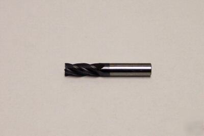 New - usa solid carbide tialn coated end mill 4FL 1/32