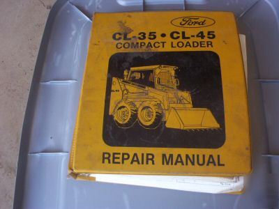 Ford cl-35 cl-45 compact loader repair manual